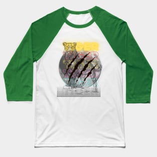 Tiger india moon Baseball T-Shirt